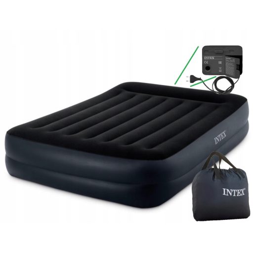 Intex felfújható ágy beépített pumpával #64124