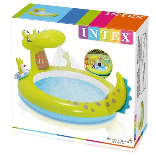 Intex gyerekmedence "Krokkó spricelős" #57431