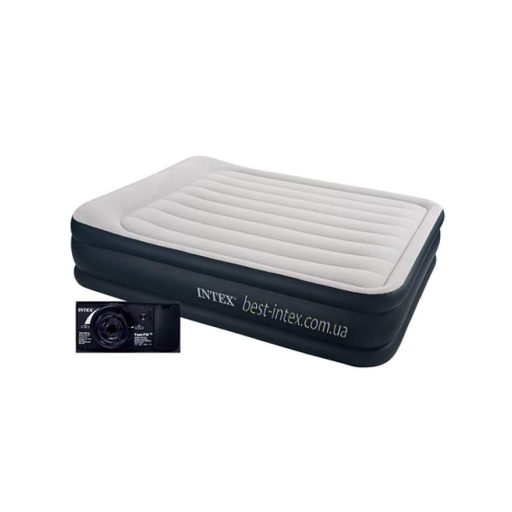 Intex kétszemélyes ágy beépített pumpával #64140