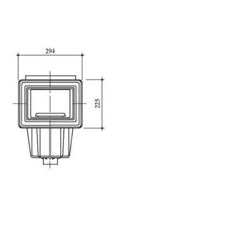 Szkimmer fóliás STD XL 6/4"BM / D50
