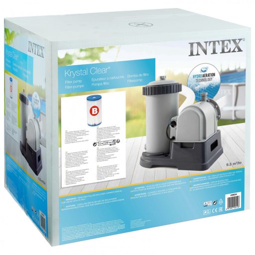 Intex papírszűrős vízforgató - 9,5 m3/h #28634