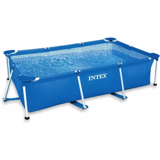   Intex Szögletes fémvázas medence 2,2m x 1,5m x 0,6 m #28270
