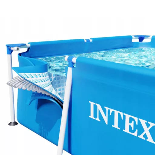 Intex Szögletes fémvázas medence 2,2m x 1,5m x 0,6 m #28270
