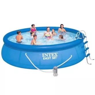   Intex Easy Pool de Luxe (4,57m x 122 cm) papírszűrős vízforgatóval #26168