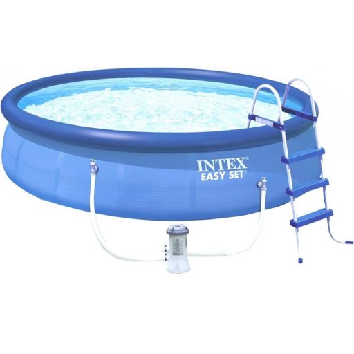 Intex Easy Pool de Luxe (4,57m x 122 cm) papírszűrős vízforgatóval #26168