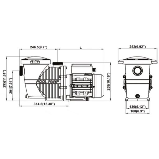 Basic 14m3/h vízforgató szivattyú