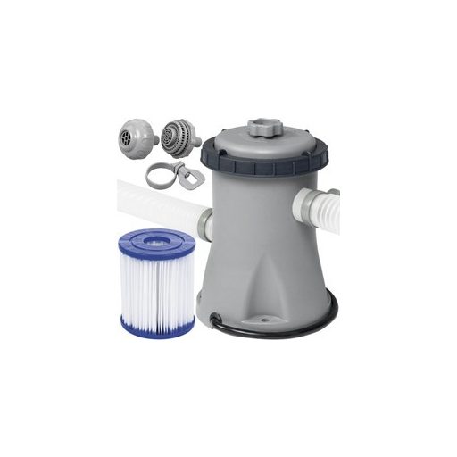 Bestway papírszűrős vízforgató 1,5m3/h #58381