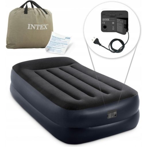 Intex felfújható vendégágy beépített pumpával #64122