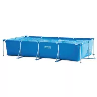   Intex Szögletes fémvázas medence 4,5m x 2,2m x 0,84 m #28273