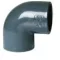 PVC Könyök 90° D063