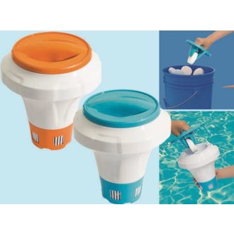 Maxi úszó vegyszeradagoló narancssárga #58474