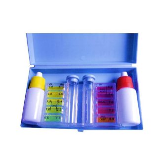 Vízelemző folyadékos pH+Cl