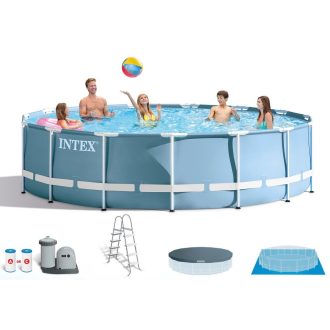 Intex Prizma Fémvázas medence vízforgatóval #26726