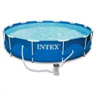 Intex Fémvázas medence vízforgatóval #28202