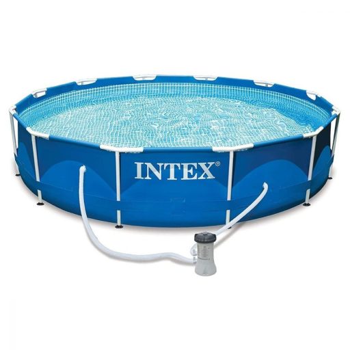 Intex Fémvázas medence vízforgatóval #28202