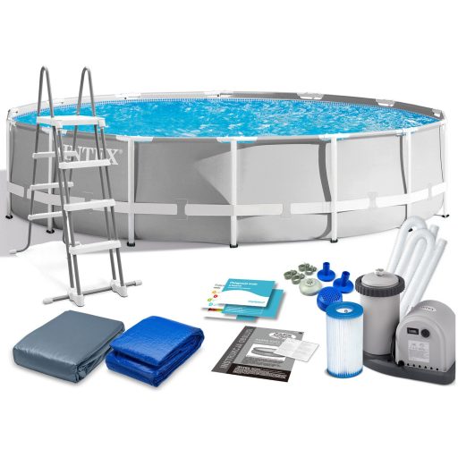 Intex Prizma Fémvázas medence vízforgatóval #26732