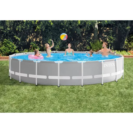 Intex Prizma Fémvázas medence vízforgatóval #26732