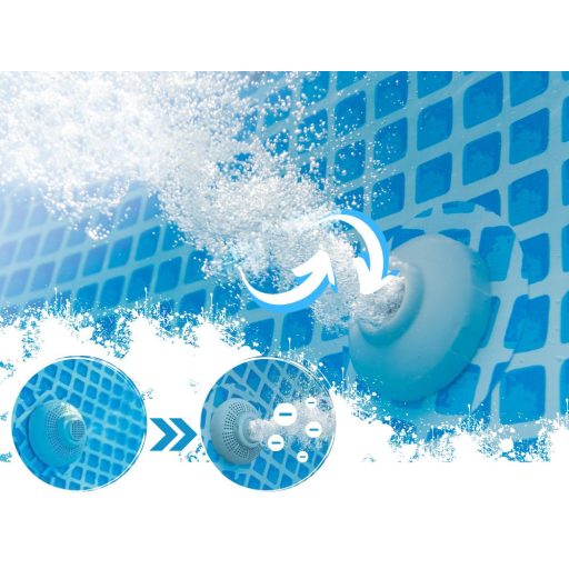 Intex Prizma Fémvázas medence vízforgatóval #26732