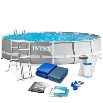 Intex Prizma Fémvázas medence vízforgatóval #26724