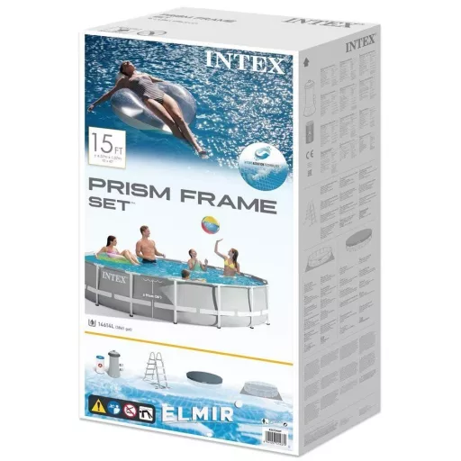 Intex Prizma Fémvázas medence vízforgatóval #26724