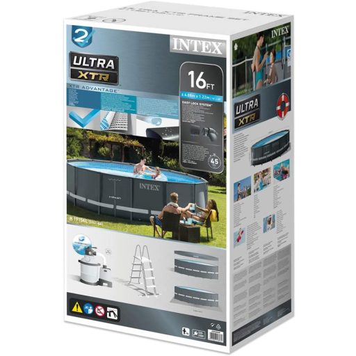 Intex Ultra XTR Fémvázas medence homokszűrővel #26326