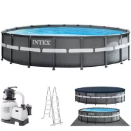 Intex Ultra XTR Fémvázas medence homokszűrővel #26330