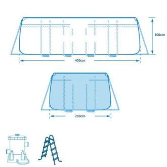 Prizma Fémvázas medence #26788