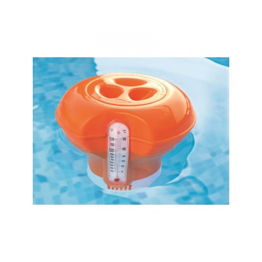 Bestway úszó vegyszeradagoló hőmérővel "narancssárga" #58209
