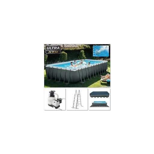 Intex Ultra XTR Fémvázas medence 732 x 366 x 132 cm homokszűrővel #26364