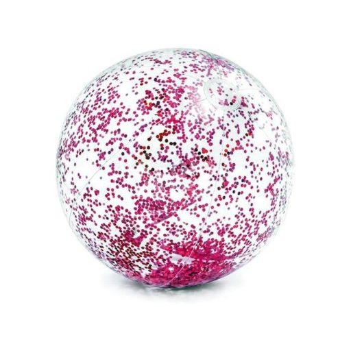 Intex strandlabda "átlátszó glitteres - pink" #58070