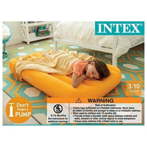 Intex Cozy Kids felfújható matrac - narancssárga #66803