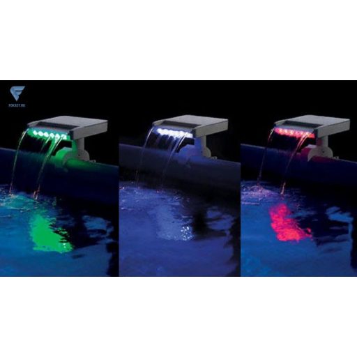 Intex 3 színű LED-es mini vízesés fémvázas medencékhez #28090