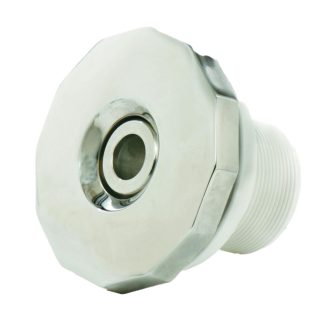 Befúvó betonos, rozsdamentes acél előlappal