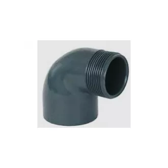 PVC Könyök KM 90° 50x6/4"