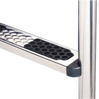 Extra nagy ívű létra 4 fokos 120 cm medencéhez