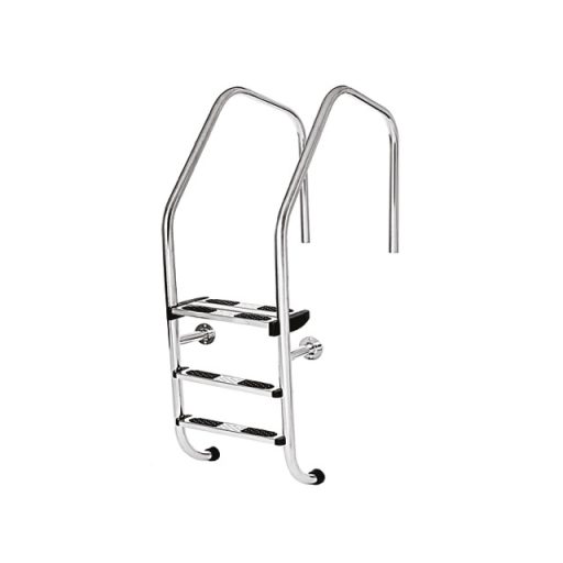 Extra nagy ívű létra 4 fokos 120 cm medencéhez