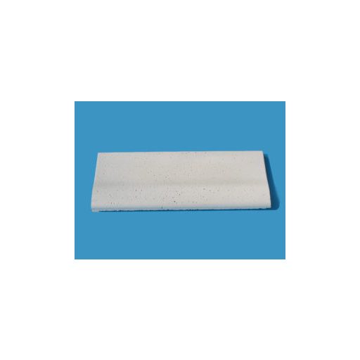 Műkő medence szegélykő - Szakállas bálna profil - Fokozottan csúszásmentes