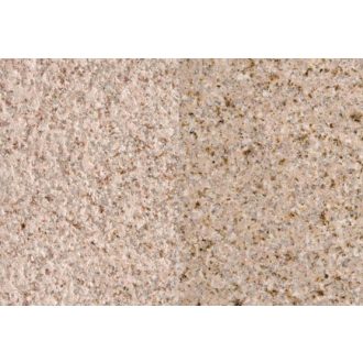   Gránit medence szegélykő egyenes elem - Sand színben - 33 cm széles