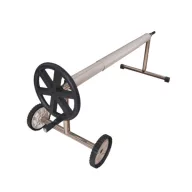   Szolárfólia csörlő de luxe max. 6,5m széles medence méretig