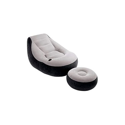Intex felfújható luxus zsákfotel, ottománnal #68564