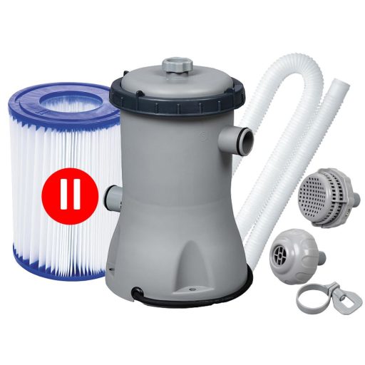 Bestway papírszűrős vízforgató 2m3/h #58383