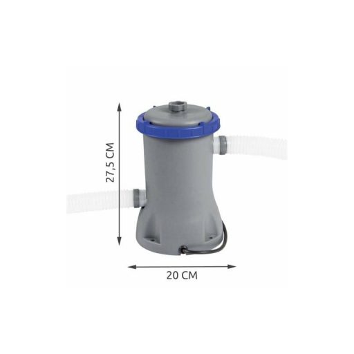 Bestway papírszűrős vízforgató 2m3/h #58383