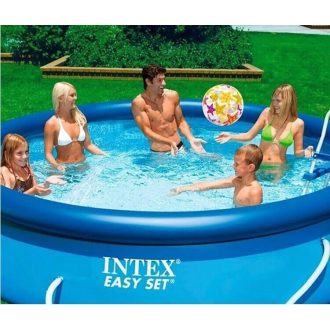   Intex puhafalú medence (3,66m x 76 cm) papírszűrős vízforgatóval #28132