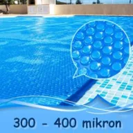   Szolártakaró 11x5,5 m szögletes medencékhez extra minőség