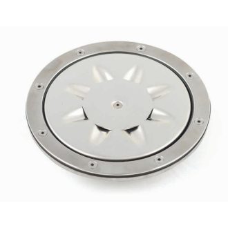 Padlóbefúvó, rozsdamentes nagy fóliás medenéchez