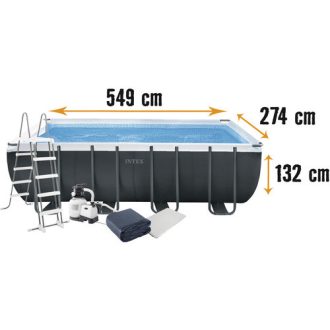 Intex medencéhez, vízszintes csőváz #10925