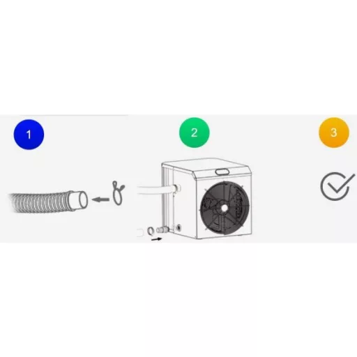 Fairland SHP03 Mini medence hőszivattyú 3,5 kW