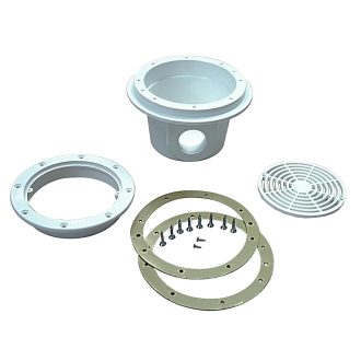 Padlóürítő fóliás medencékhez 200mm 2"