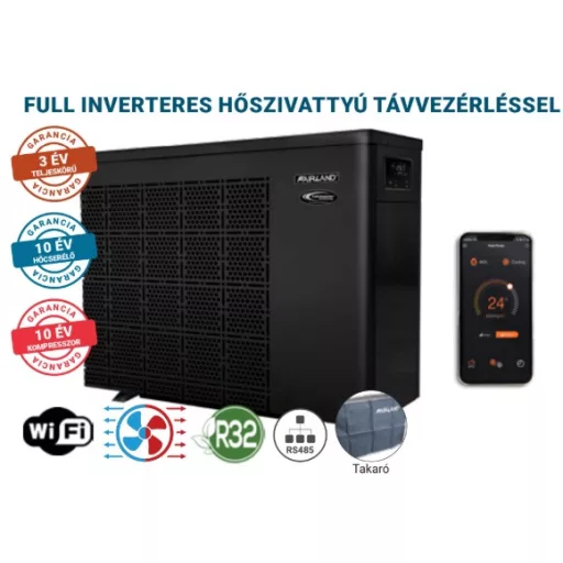 Fairland Inverter Plus IPHCR15 Full Inverter medence hőszivattyú 6,5 kW