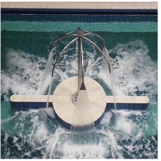 Water Jet – Esernyő AISI304 D1200mm